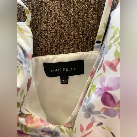 Majorelle floral silk dress size S - Picture 3 of 7